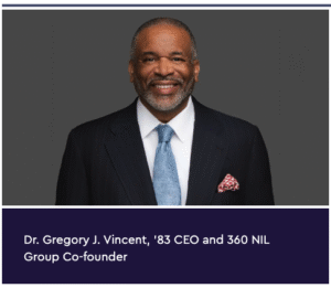 Dr. Gregory Vincent (screenshot from HWS article)